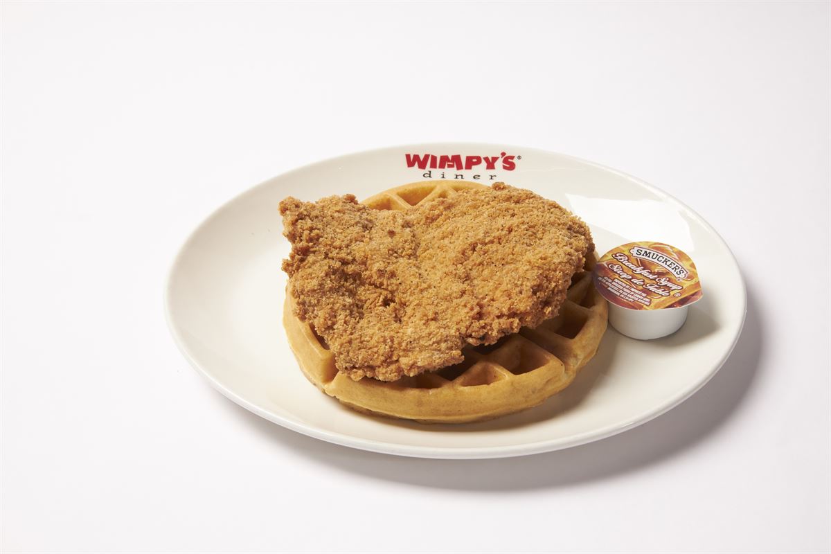 Fried Chicken & Waffle Benedict